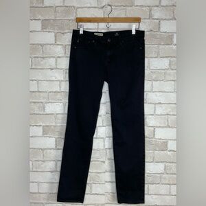 Ag Adriano Goldschmied Dark Blue The Stilt Cigarette Jean Size 30R